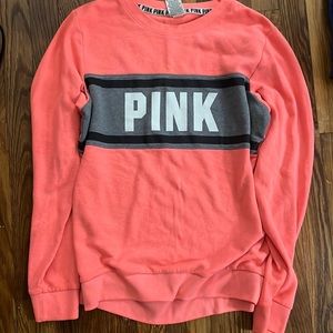 VS pink crewneck
